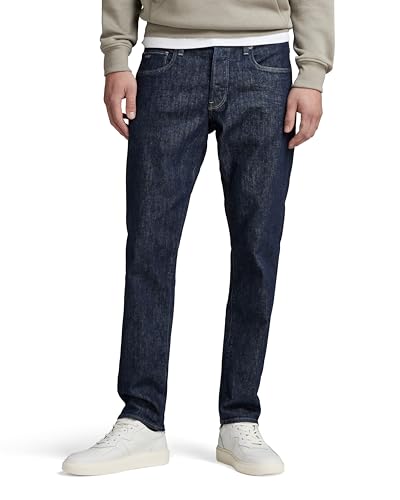 G-STAR Raw - Mens 3301 Straight Tapered Jeans, Color Worn in Milos, Size: 28W x 30L