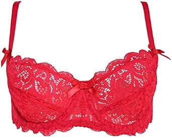 Hedy&Vivian Womens Sexy Lace Unlined Underwire Bra B004