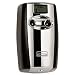 Rubbermaid Commercial FG4870055 Microburst Duet 2-Fragrance Aerosol Odor Control Air Care System, Dispenser, Black/Chrome