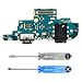 Produktbild MMOBIEL Ladebuchse Kompatibel mit Samsung Galaxy K2 A52S-03 5G 2021 - Dock Connector USB C - Audio Jack/Mikrofon/Antenne Ersatz - Inkl. Schraubenzieher