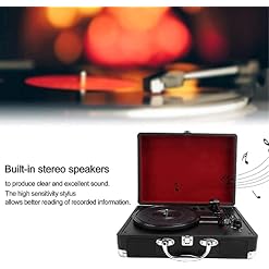 Tourne-Disque Vinyle Haute fidélité, Platine Vinyle Bluetooth, entraînement par Courroie à 2 Vitesses, préampli intégré… - Les Beatles, Paul McCartney, John Lennon, RIngo Starr, George Harrison Tourne-Disque Vinyle Haute fidélité, Platine Vinyle Bluetooth, entraînement par Courroie à 2 Vitesses, préampli intégré… – Image 4