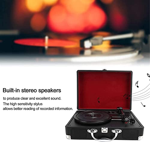 Tourne-Disque Vinyle Haute fidélité, Platine Vinyle Bluetooth, entraînement par Courroie à 2 Vitesses, préampli intégré… - Les Beatles, Paul McCartney, John Lennon, RIngo Starr, George Harrison Tourne-Disque Vinyle Haute fidélité, Platine Vinyle Bluetooth, entraînement par Courroie à 2 Vitesses, préampli intégré… – Image 5