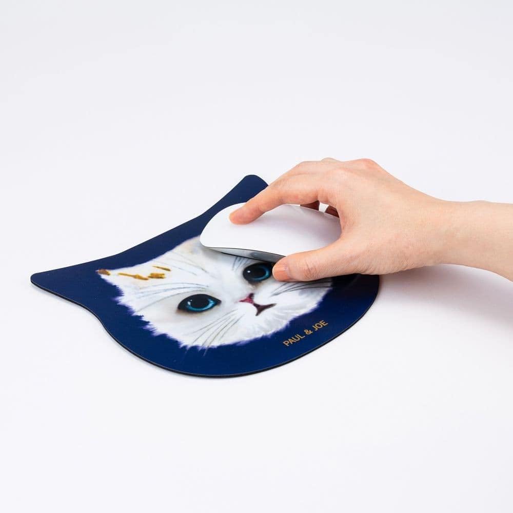 マウスパッド ポール&ジョー マークス おしゃれ 可愛い 猫 ジプシー・キャット・ネイビー PAJB-MP02-NV