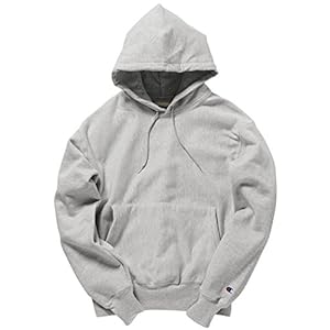 チャンピオン 12.0ozリバースウィーブプルオーバーパーカー（裏起毛） [メンズ] [並行輸入品] オックスフォードグレー S" 