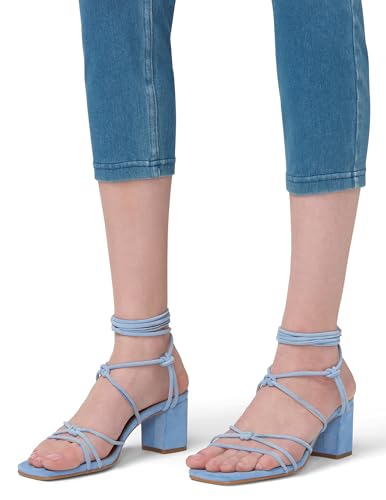 HUE Ultra Soft High-Waist Denim Capri Leggings — view 5