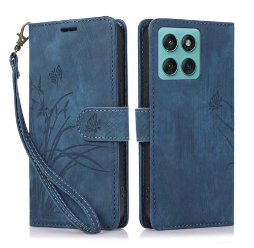 Coque Motorola Edge 60 Fusion silicone étui fentes cartes bleu nuit