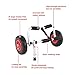 LANGWEI Kayak Trolley, Portable Lightweight Folding Boat Kayak Carrier, Canoe Trolley Transport Trailer Cart, Removable Wheels Water Sport