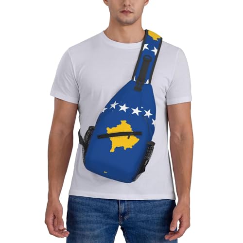 Mochila Unisex con Estampado de Bandera de Kosovo miniatura 7