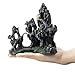 COYOUCO Fish Tank Decorations, Mountain View Stone Ornament Tree Rock Cave Landscape, Aquarium Decoration Rock Artificial Fish Tank Decoration