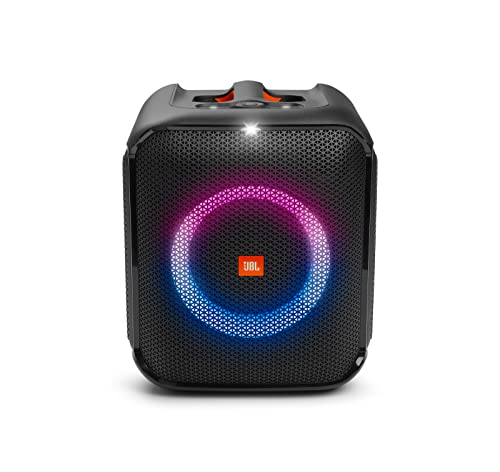 Image of JBL PartyBox Encore Essential Bluetooth Karaoke Party Speaker with PBM100 Wired Mic Bundle