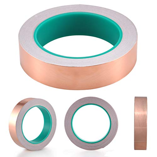 25Mm Breite 20M Lange Abschirmband Kupferfolie Selbstklebend Klebeband Kupferband Copper Foil Tape