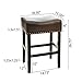 Christopher Knight Home Lisette Backless Counter Stools, 2-Pcs Set, Brown