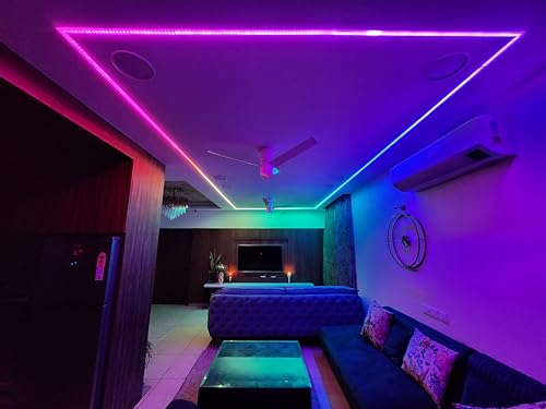 Image of WS2812B RGB Individually Addressable Pixel LED Strip | 60 LED /1M (1M with Bluetooth)