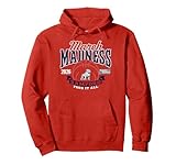 Samford Bulldogs March Madness 2026 Women's Basketball Red Pullover Hoodie