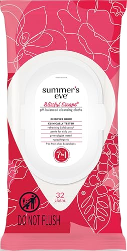 Summer's Eve Refreshing Feminine Wipes...