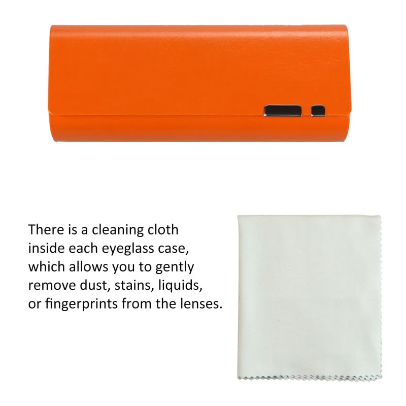 Image of VisionGlobal Hard Shell Eyeglass Case for Eyeglasses and Sunglasses for Men /Women and Kids