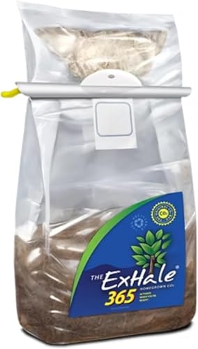 Exhale Homegrown CO2 365 - Self-Activated Bag for Grow Rooms...