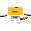DEWALT 1/4 Drive 50 Pc Mechanics Tool Set (DWMT45422)