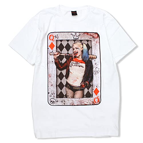 [Jack'n da Box] �n�[���C�E�N�C�� Harley Quinn Ver.2 EX163 t�V���c �����Y ���� �� �� �ۋ� ������� ������� �ʋ� �ʊw ���������T�C�Y �v�����g�s�V���c �ʔ��� (XXL, �z���C�g) [���s�A���i]