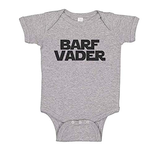 Image of Southern Sisters Barf Vader Baby Clothes Romper For Boy or Girl Parody and Darth V Fan
