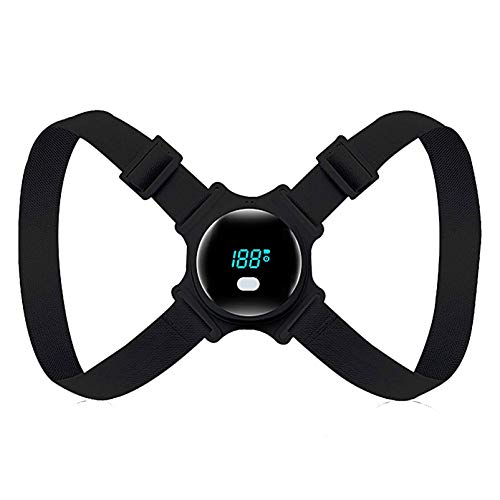 ZZBB Smart Posture Corrector Posture Corrector Intelligent Sensor Vibration Reminder Adjustable Brace Straightener Smart Correction Trainer Men Women Kids
