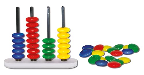 Image of Frank Abacus Number Counting Tool for Kids Above 5 Years - Fun and Challenging Educational Toys | Brain Booster Learning Games for Enhancing Math Skills & Number Recognition | Gifts for Girls & Boys