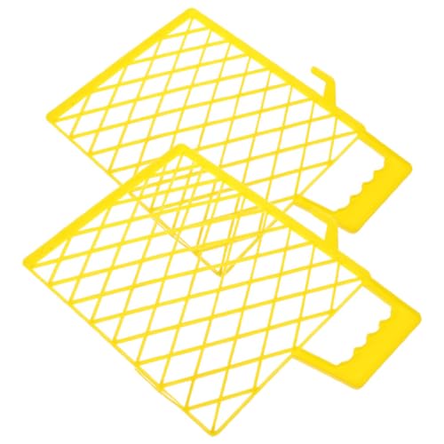 SEWACC 2pezzi Tappetino Per Vaschetta Vernice Griglia Plastica Per Vernice Rivestimento Per Vaschetta Accessori Per Piccola Per Griglia Plastica Da Te Per Progetti Pittura