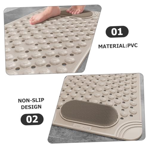 Alfombrilla antideslizante de PVC con orificios de drenaje 6