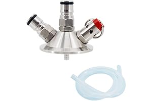 Homebrew Beer Ball Lock Adapter Tapping Head for Thread Sanke Kegs