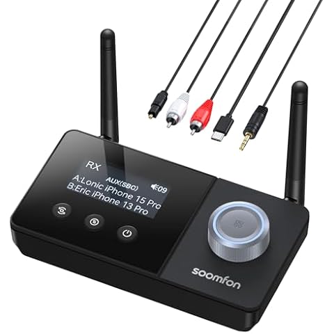 SOOMFON Émetteur Récepteur Bluetooth 5.3 Cover