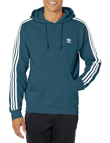 adidas Originals Men's Adicolor Classics 3-Stripes Hoodie, Arctic Night, S