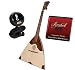 Prima Balalaika Package Includes: Roosebeck Deluxe Prima Balalaika w/Padded Gig Bag + Prima Balalaika 3 String Set + Snark Clip-On Chromatic Tuner