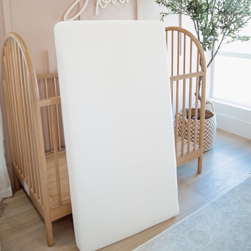 Image of Newton Baby Essential Waterproof Crib Mattress, Breathable & Washable - White