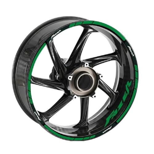 Autocollant réfléchissant moto fz1 fz6 pour jantes abîmées et visibilité