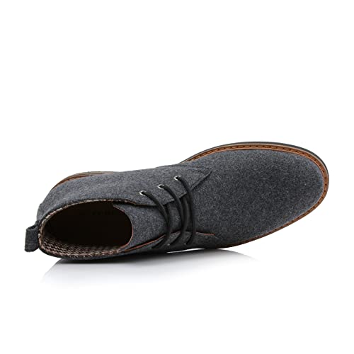 Image of Ferro Aldo Men's Chukka Boots | Classic Dress, Casual & Sneaker Styles | Lace-Up Ankle Boot for Work & Everyday Wear