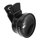 SEWACC Professionelle Handy Kamera Linse mit Uv Schutz Weitwinkel Makroobjektiv Robuste Klemme für...