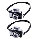 SCALE AND QUANTITY: Set of 2 miniature camera models in 1:4 scale, perfect for dollhouse displays and photography props DESIGN FEATURES: Vintage and digital camera designs with realistic details and authentic-looking finishes VERSATILE USE: Ideal for...
