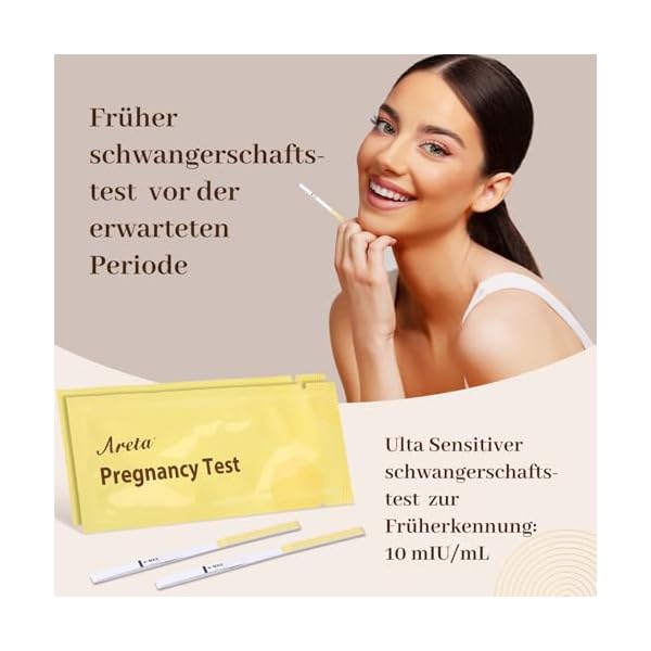 Areta Schwangerschaftstest Frühtest 10 mIU/ml – Bild 8
