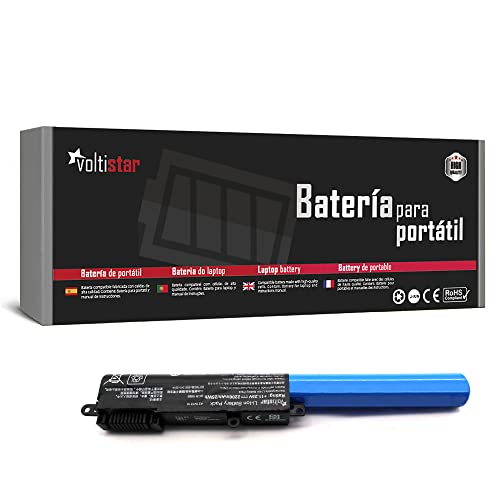 VOLTISTAR® - Batería A31N1519 para portátil ASUS R540 R540L R540LA R540LJ R540S R540SA R540Y X540 X540L X540LA X540LJ X540S X540SC X540Y X540YA F540 F540L F540LA F540S F540SA A540 A540L A540S Cover