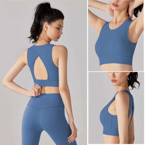 Yodilala ヨガウェア トップス パッド付き ブラトップ タンクトップ の商品画像 3