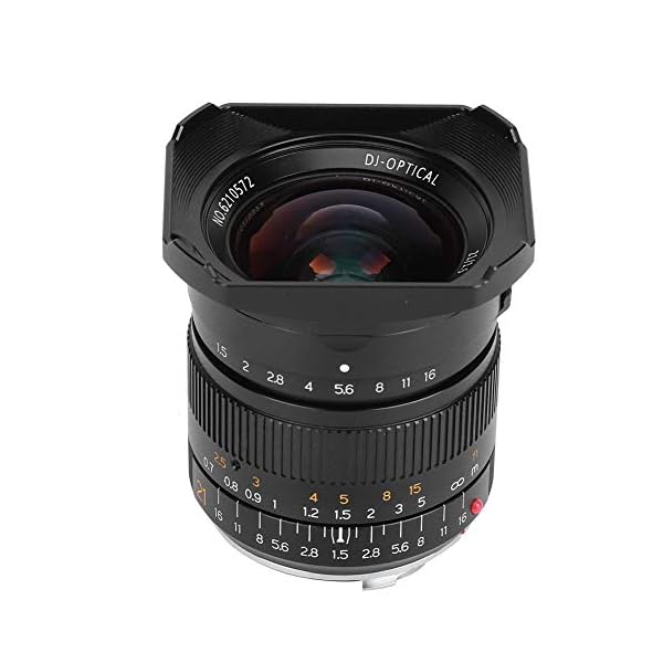VBESTLIFE Full Fame Objektiv Aluminium 21mm F1.5 Vollformat Super Weitwinkelobjektiv, für Leica M-M M240 M3 M6 M7 M8 M9…