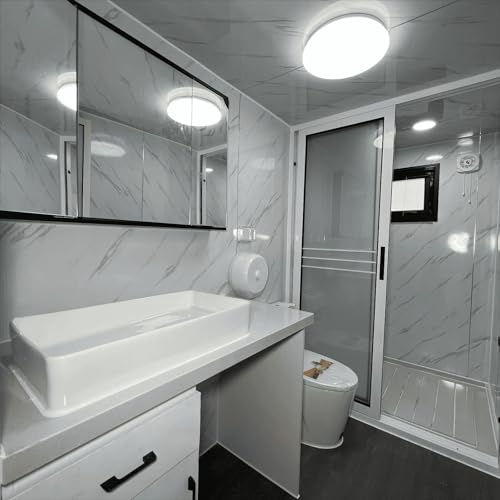 Prefab Tiny Home for Sale, 40ft Mobile Modular Home with 3 Bedrooms, 1 Fully Equipped Bathroom & Kitchen, Expandable Container House to Live in for Adults Prefabricated Foldable Tiny House for Living - Image 5