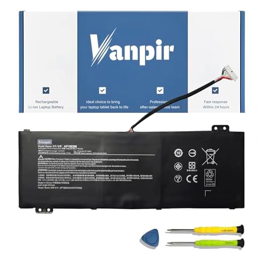 Vanpir AP18E8M AP18E7M Laptop Battery Compatible with Acer Nitro 5 AN517-52 Aspire 7 A715-74 A715-74G ConceptD 3 Pro CN315-71P CN315-71P-73W1 ConceptD 5 Pro CN515-71P Series Notebook 4ICP4/70/88 15.4V