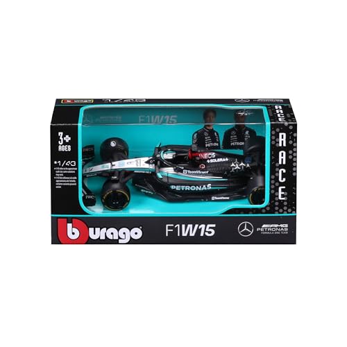 Bburago Formula 1 Mercedes-AMG Petronas F1 W15 1:43 miniatura 6