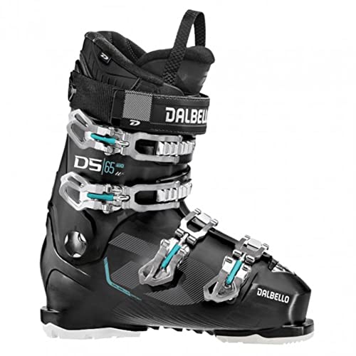 Dalbello 2022 MX 65 LS Women's Ski Boots (23.5), Black?/Black Trans