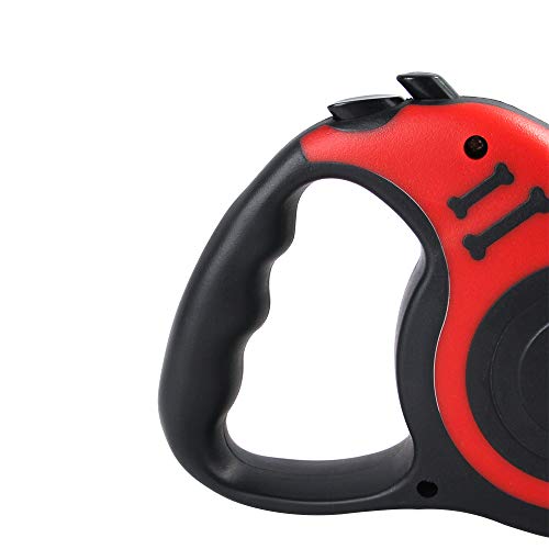 Festnight 3000 MM / 5000 MM trela do cão retrátil automática flexível cão filhote de cachorro gato c