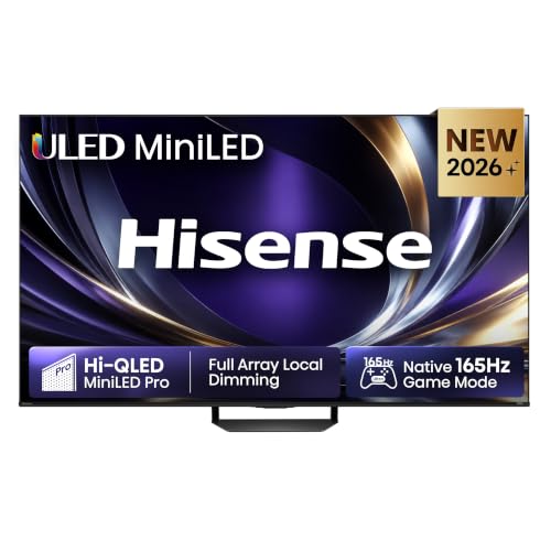 Hisense 55U7DS PRO Fernseher 55 Zoll, 4K UHD, Hi-QLED Mini LED Pro, Smart TV...
