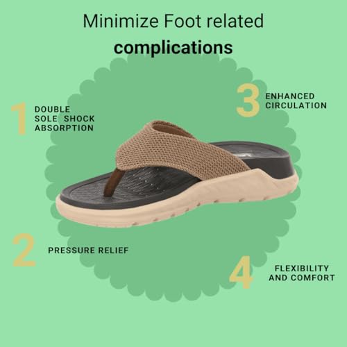 Image of leaf Heel Pain & Swelling Relief Slippers for Men & Women - Unisex Grey Cushioned Comfort Slippers with Arch Support - Pain-Relieving Footwear for Swollen Feet & Heel Pain