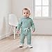 Thorn Tree Newborn Baby Boy Fall Outfits Hooded Sweatshirt Romper Stretchy Pants Knit Infant Clothes Set