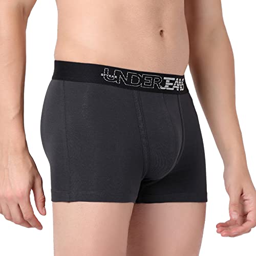 Image of Underjeans Men's Cotton Blend Regular Fit Trunk